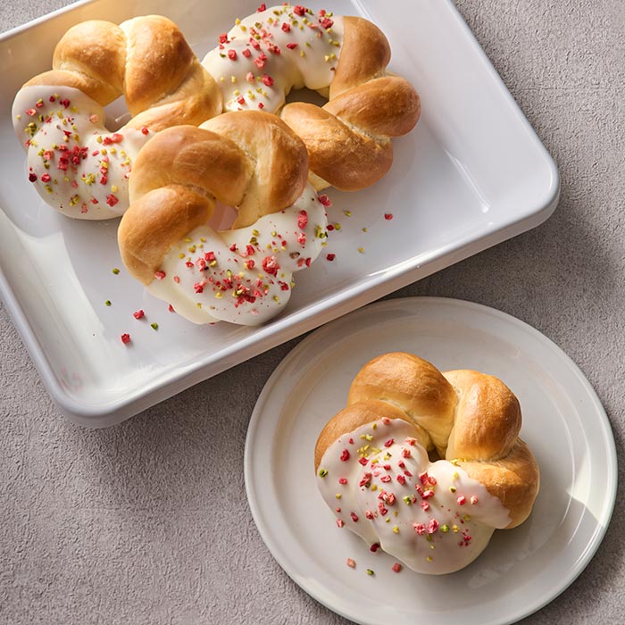 基礎クラス入門メニュー例（あんバターサンド）