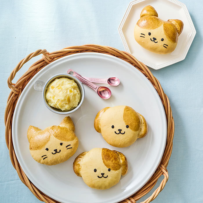 アニマルクリームパン