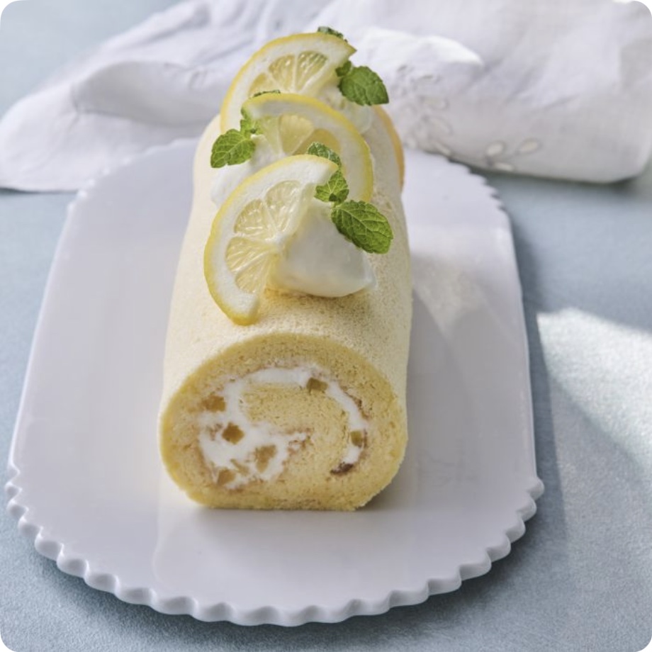 レモンチーズシフォンロール